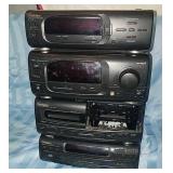 Technics Stereo receiver,  CD player,  cassette