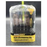 Max craft precision 8 in 1 screwdriver set
