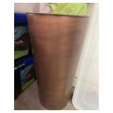 23" Tall Vase/umbrella Stand w/silk flowers