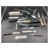 Lot of kitchen utensils