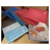 Office/school supplies - folders, files,