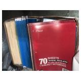 Lot of files folders and notebooks