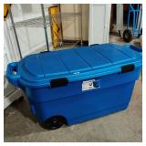 Heavy Duty 45 Gallon Tote on Wheels, Extremely