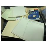 Writing pads and graph paper