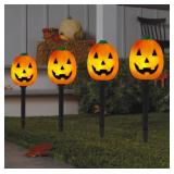 Halloween Pathway Markers Lights, 14.2 Inch High