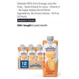 12pk. Odwalla 100% Orange Juice  16oz  Cartons