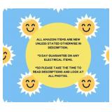 All Amazon Items Are NEW Unless Otherwise Stated