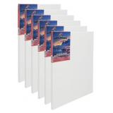 Canvas for Painting - Pack of 6, 11x14 White