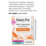 (54) Organic Tampons Regular & Super Absorbant