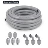 New (1.5" D ) 50ft Liquid-Tight Conduit and