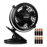 New Clip on Fan 360ï¿½ Rotation, with Quiet USB or