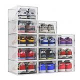New Shoe Boxes, Pack of 12 Shoe Storage