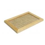 New 14 inch Decorative Rattan Tray for