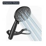 New Shower Head and Hose, High Pressure Shower