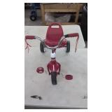 Radio Flyer Kids Folding Tricycle with storage