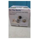 (6) Granite Drink Chillers with 2 Drink Glasses.