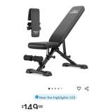 New  Adjustable Weight Bench, ASTM-Certified