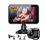 New Baby Car Mirror - Baby Car Camera 4.3 inch HD