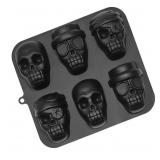 New Halloween Baking Skull Cake Pan Molds,