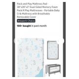 (New) Pack N Play Mattress 38" x 26" x 3 " Memory