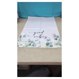 ( 8) New Dishcloths ( Good Vibes) 24" x 15.5"