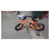 Childs Bicycle Wit Training Wheels, Used in Good