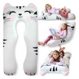 New Cat Kids Body Pillow 47" U-Shape Long Plush