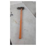 Splitting Maul with fiberglass handle
