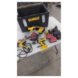 DeWalt Tool Box & Contents. Tools Not Tested (