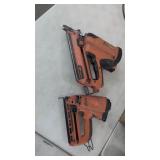 (2) PASLODE. Nailers   ( only 1 battery)  Both