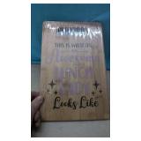 (New) Awesome Lunch Lady Wood Cutting Board 7.5"