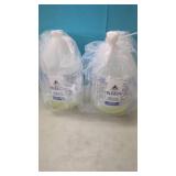 (2) Half Gallons of Bleach