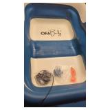 New Baby Folding Bathtub.  With Bath Pillow.&