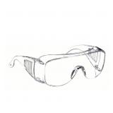 10 Pair CONDOR Safety Glasses: Clear Lens