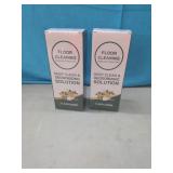 2 Bottles Floor Cleaning Solution Compatible With