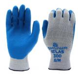 2 Pair New SHOWA Atlas 300 Crinkle Grip Work