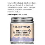 Naturally Mum Baby & Kids Tallow Balm 4.2oz jar