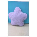 Purple Star Pillow 19" x 19"