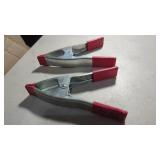 (2). 3"  Spring Clamps.    9" Long Heavy Duty