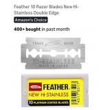 (60) Feather Double Edge Razor Blades