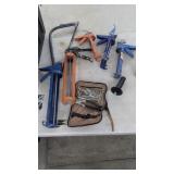 Misc. tool Lot with tote