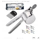 New Potato Ricer - Stainless Steel Potatoes