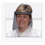 25 New Disposable Protective Visors designed for