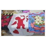 Misc Yard Flags from Downsizing Home. Have been