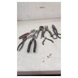 Misc. Pliers & Cutters Lot