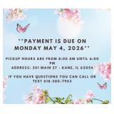 Payment & Location Info
