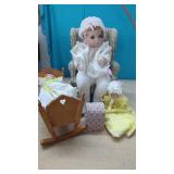 VTG Sugar Britches 20" Weighted Sleeping Baby