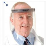 25 New Full Face Shields with Velcro Headband