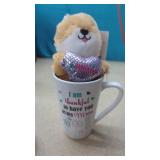 New Mothers Day Coffee Cup & Stuffed cat