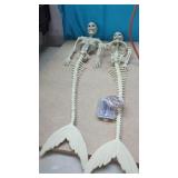 (2). 31" Light up Mermaid SkeletonsBoth Light